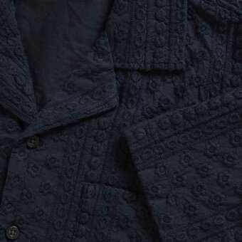 Matinique - Matinique - Klampo shirt ss | K/Æ Skjorte Dark Navy