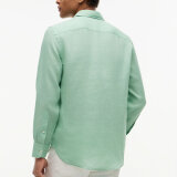 Tommy Hilfiger - Tommy Hilfiger - Piece dye linen shirt | Hørskjorte Cut Grass Tommy Hilfiger - Tommy Hilfiger - Piece dye linen shirt | Hørskjorte Cut Grass