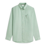 Tommy Hilfiger - Tommy Hilfiger - Piece dye linen shirt | Hørskjorte Cut Grass Tommy Hilfiger - Tommy Hilfiger - Piece dye linen shirt | Hørskjorte Cut Grass