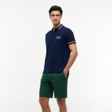 Tommy Hilfiger - Tommy Hilfiger - Collar/cuff detail polo | Polo T-shirt Carbon Navy Tommy Hilfiger - Tommy Hilfiger - Collar/cuff detail polo | Polo T-shirt Carbon Navy