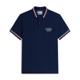 Tommy Hilfiger - Tommy Hilfiger - Collar/cuff detail polo | Polo T-shirt Carbon Navy Tommy Hilfiger - Tommy Hilfiger - Collar/cuff detail polo | Polo T-shirt Carbon Navy