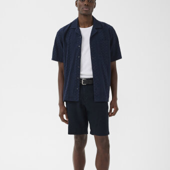 Matinique - Matinique - Harlow linen | Shorts Dark Navy