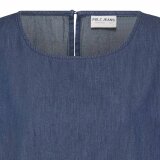 Pulz Jeans ( Dame )  - PULZ - PZJILL SS BLOUSE | TOP DARK BLUE DENIM