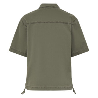 Pulz Jeans ( Dame )  - PULZ - PZCAMMA SHIRT | SKJORTE AGAVE GREEN