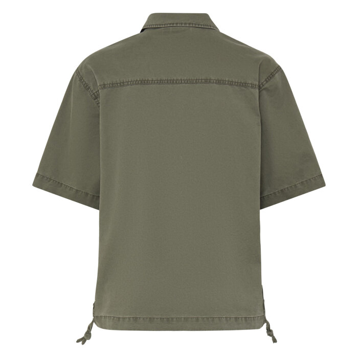 Pulz Jeans ( Dame )  - PULZ - PZCAMMA SHIRT | SKJORTE AGAVE GREEN