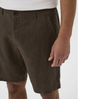 Matinique - Matinique - Harlow linen | Shorts Chocolate Brown
