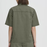 Pulz Jeans ( Dame )  - PULZ - PZCAMMA SHIRT | SKJORTE AGAVE GREEN