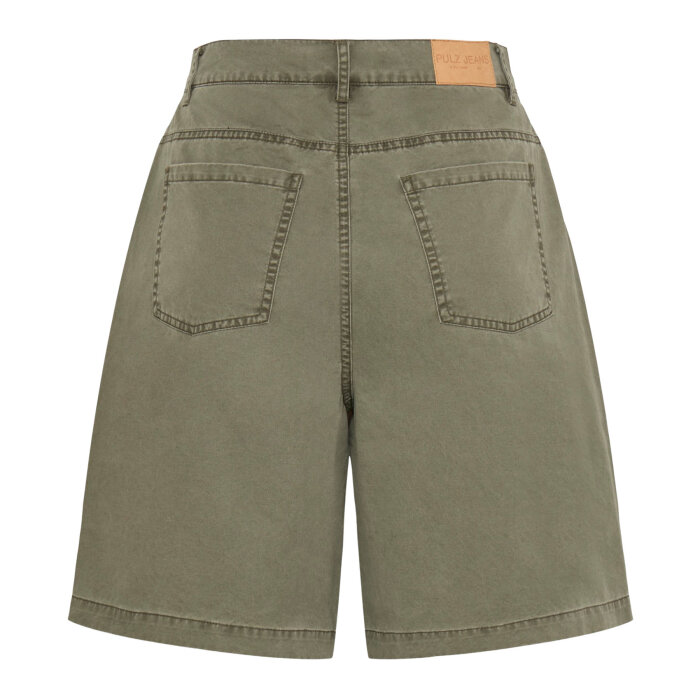 Pulz Jeans ( Dame )  - PULZ - PZCAMMA | SHORTS AGAVE GREEN