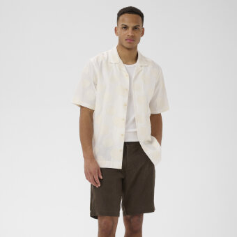 Matinique - Matinique - Harlow linen | Shorts Chocolate Brown