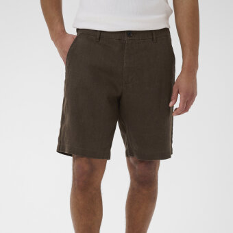 Matinique - Matinique - Harlow linen | Shorts Chocolate Brown