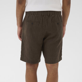 Matinique - Matinique - Harlow linen | Shorts Chocolate Brown
