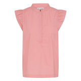 Pulz Jeans ( Dame )  - PULZ - PZCLEO SS BLOUSE | SKJORTE MUREX SHELL