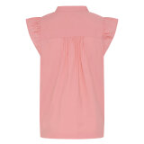 Pulz Jeans ( Dame )  - PULZ - PZCLEO SS BLOUSE | SKJORTE MUREX SHELL