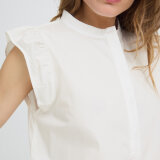 Pulz Jeans ( Dame ) - PULZ - PZCLEO SS BLOUSE | SKJORTE BRIGHT WHITE Pulz Jeans ( Dame ) - PULZ - PZCLEO SS BLOUSE | SKJORTE BRIGHT WHITE