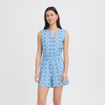 ICHI ( Dame ) - ICHI - IHGIVI SHO | SHORTS BLUE FLOWER