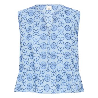 ICHI ( Dame ) - ICHI - IHGIVI SS | BLUSE BLUE FLOWER