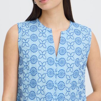 ICHI ( Dame ) - ICHI - IHGIVI SS | BLUSE BLUE FLOWER