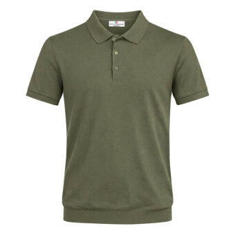 Limited Edition - Due Signori - DS2040 knitted polo | Polo T-shirt Green