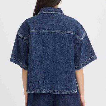 ICHI ( Dame ) - ICHI - IHKAMINA SH | SKJORTE MEDIUM BLUE