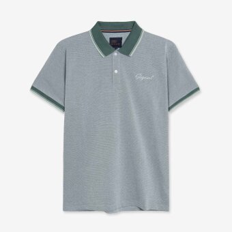 Signal - Signal - Rene contrast | Polo T-shirt Green Ivy
