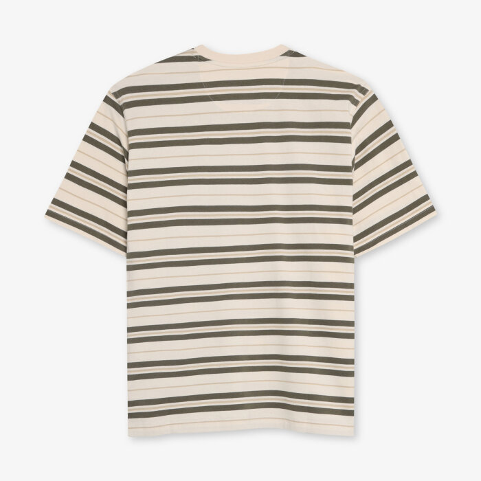 Signal - Signal - Sixten stripe tee | T-shirt Egret Dust
