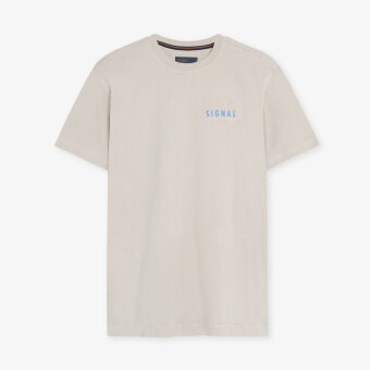 Signal - Signal - Fab backprint tee | T-shirt Creamy