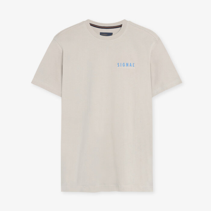 Signal - Signal - Fab backprint tee | T-shirt Creamy