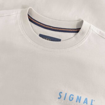 Signal - Signal - Fab backprint tee | T-shirt Creamy