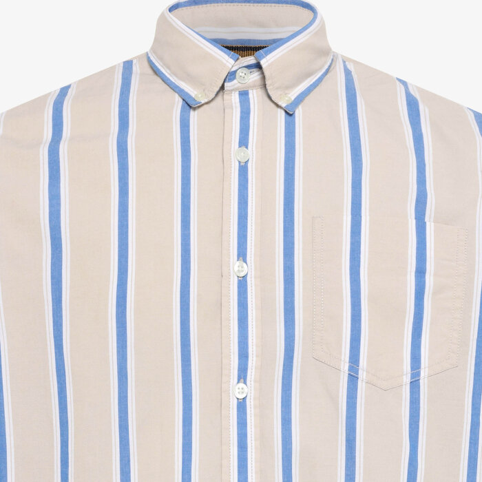Signal - Signal - Gary stripe shirt | Skjorte Warm Beige