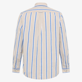 Signal - Signal - Gary stripe shirt | Skjorte Warm Beige