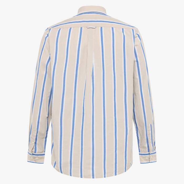 Signal - Signal - Gary stripe shirt | Skjorte Warm Beige