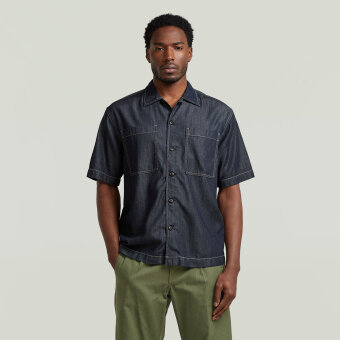 G-Star - G-Star - Bowling 2-pkt shirt | K/Æ Skjorte Rinsed