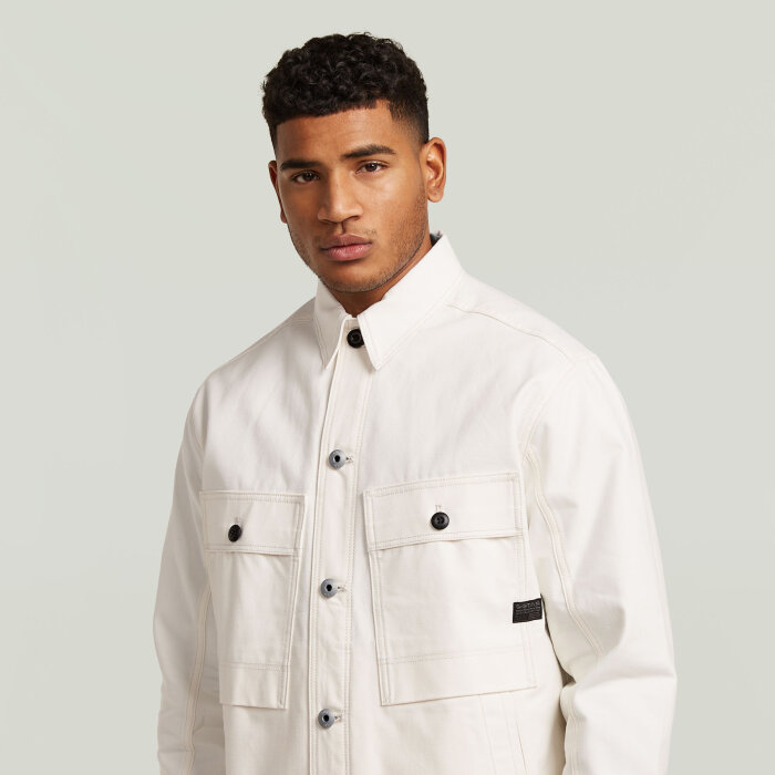 G-Star - G-Star - Mosa overshirt | Ecru 