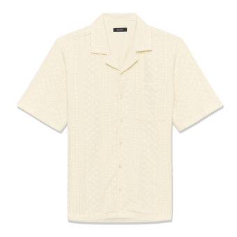 Matinique - Matinique - Klampo shirt ss | K/Æ Skjorte Vanilla Ice