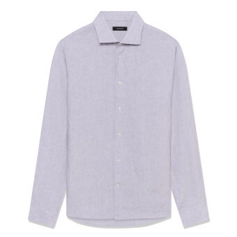 Matinique - Matinique - Marc linen shirt | Hørskjorte Lavender Aura