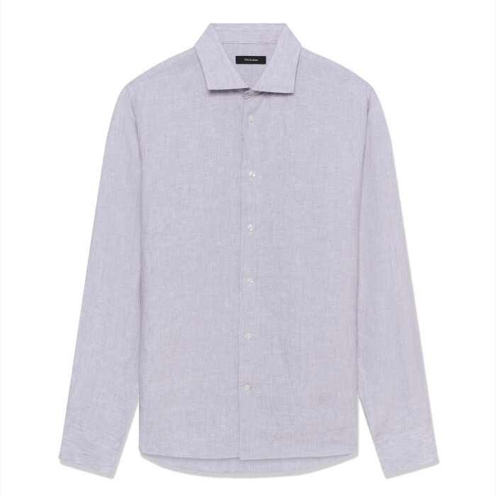 Matinique - Matinique - Marc linen shirt | Hørskjorte Lavender Aura
