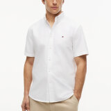 Tommy Hilfiger - Tommy Hilfiger - Heritage oxford shirt | K/Æ Skjorte White Tommy Hilfiger - Tommy Hilfiger - Heritage oxford shirt | K/Æ Skjorte White