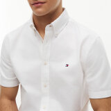 Tommy Hilfiger - Tommy Hilfiger - Heritage oxford shirt | K/Æ Skjorte White Tommy Hilfiger - Tommy Hilfiger - Heritage oxford shirt | K/Æ Skjorte White