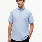 Tommy Hilfiger - Tommy Hilfiger - Heritage oxford shirt | K/Æ Skjorte Shirt Blue Tommy Hilfiger - Tommy Hilfiger - Heritage oxford shirt | K/Æ Skjorte Shirt Blue