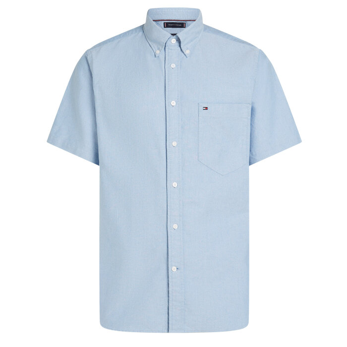Tommy Hilfiger  - Tommy Hilfiger - Heritage oxford shirt | K/Æ Skjorte Shirt Blue