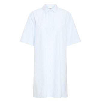 ICHI ( Dame ) - ICHI - IHGARIA DR | KJOLE LIGHT BLUE STRIPE 