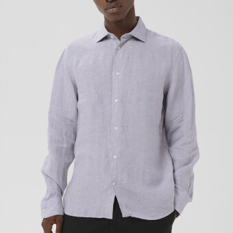 Matinique - Matinique - Marc linen shirt | Hørskjorte Lavender Aura