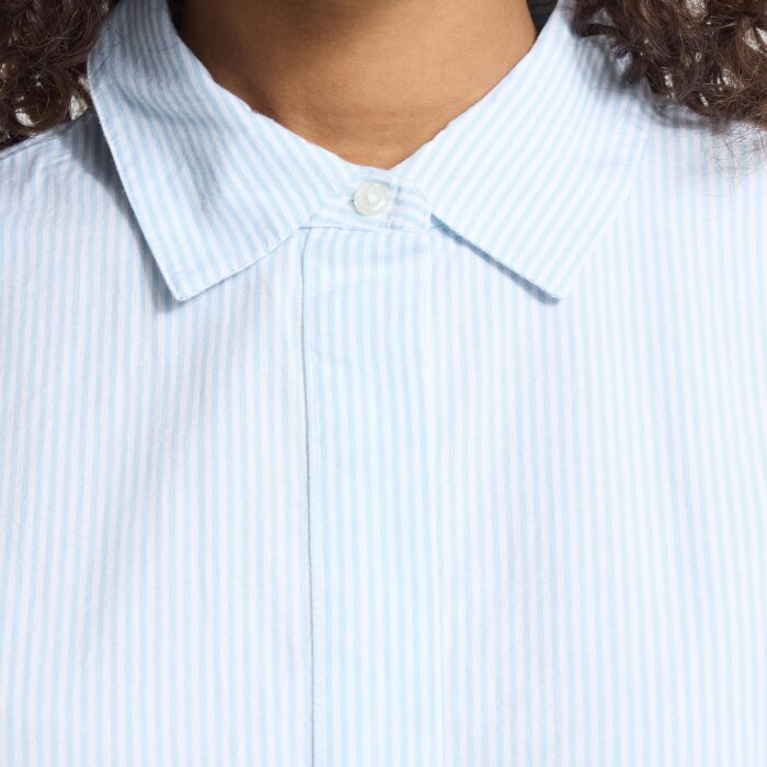 ICHI ( Dame ) - ICHI - IHGARIA DR | KJOLE LIGHT BLUE STRIPE 