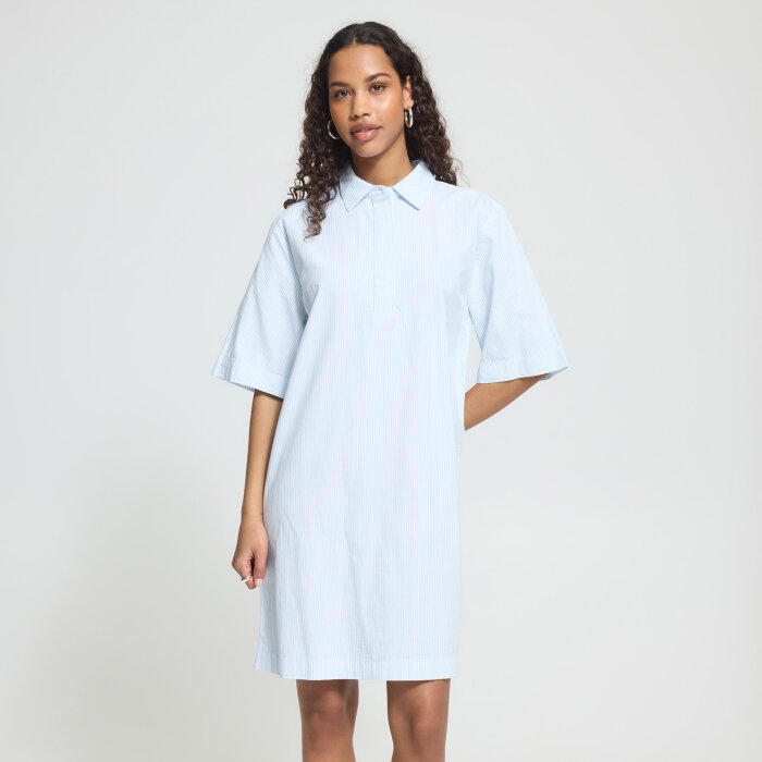 ICHI ( Dame ) - ICHI - IHGARIA DR | KJOLE LIGHT BLUE STRIPE 