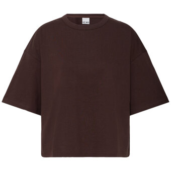 ICHI ( Dame ) - ICHI - IHPLAMER EX LOOSE SS | T-SHIRT CHICORY COFFE