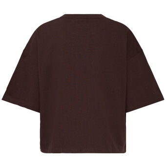 ICHI ( Dame ) - ICHI - IHPLAMER EX LOOSE SS | T-SHIRT CHICORY COFFE