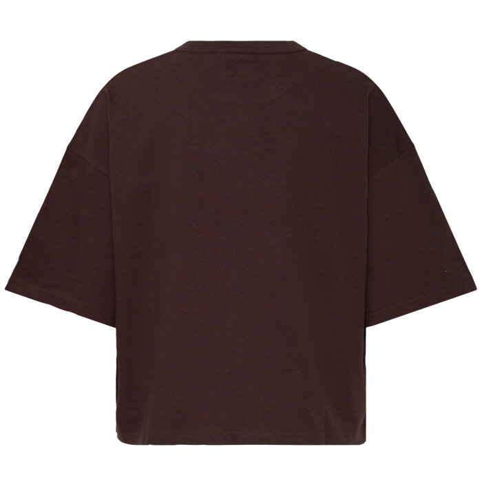 ICHI ( Dame ) - ICHI - IHPLAMER EX LOOSE SS | T-SHIRT CHICORY COFFE