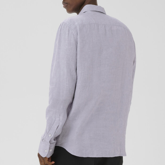 Matinique - Matinique - Marc linen shirt | Hørskjorte Lavender Aura