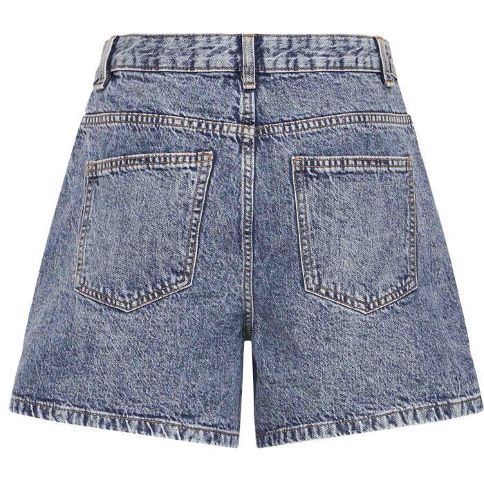 ICHI ( Dame ) - ICHI - IHAVNEY SHO | SHORTS MEDIUM BLUE STONE WASHED