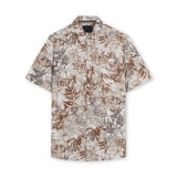 Signal - Signal -Tycho flower shirt | K/Æ Skjorte Tobacco Signal - Signal -Tycho flower shirt | K/Æ Skjorte Tobacco